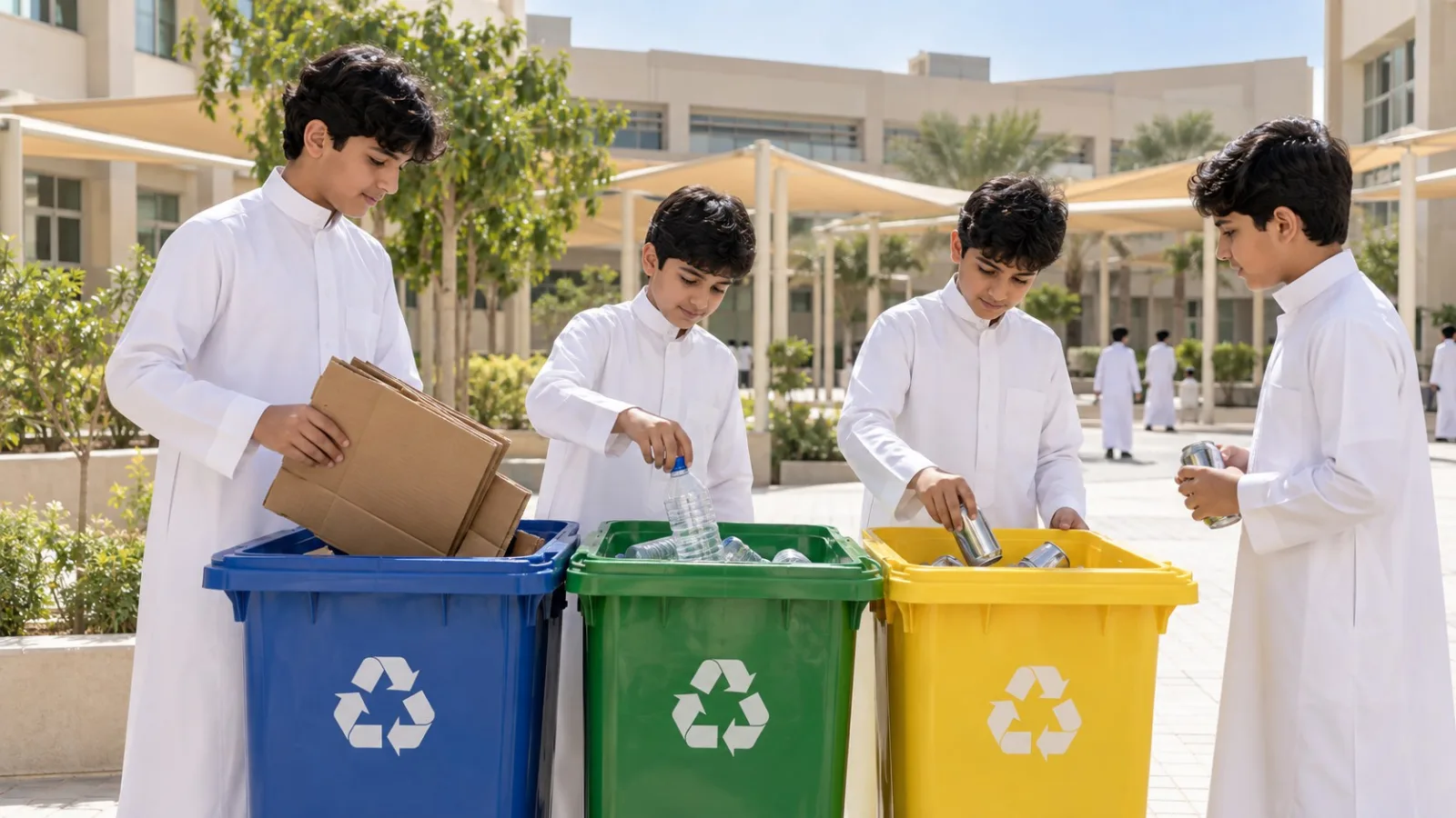 مبادرة مدرستي بيئة نظيفة