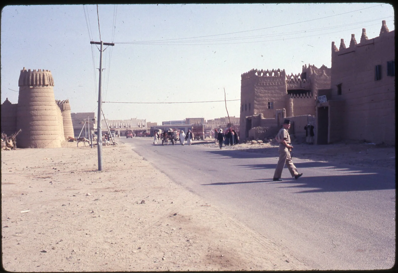 حصن قديم في مدينة بيشة (1968)